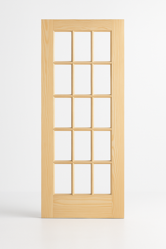 PCG 15 Lite Clear Glass French Door