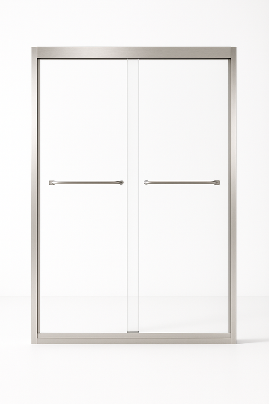 TG22 Framed Shower Door – Clear Glass – 45"–48" W x 74" H